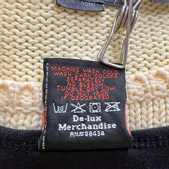 Vintage 90s Y2K Harley Davidson Motorcycles Biker Long Sleeve Black T Shirt Sm - Picture 11 of 11